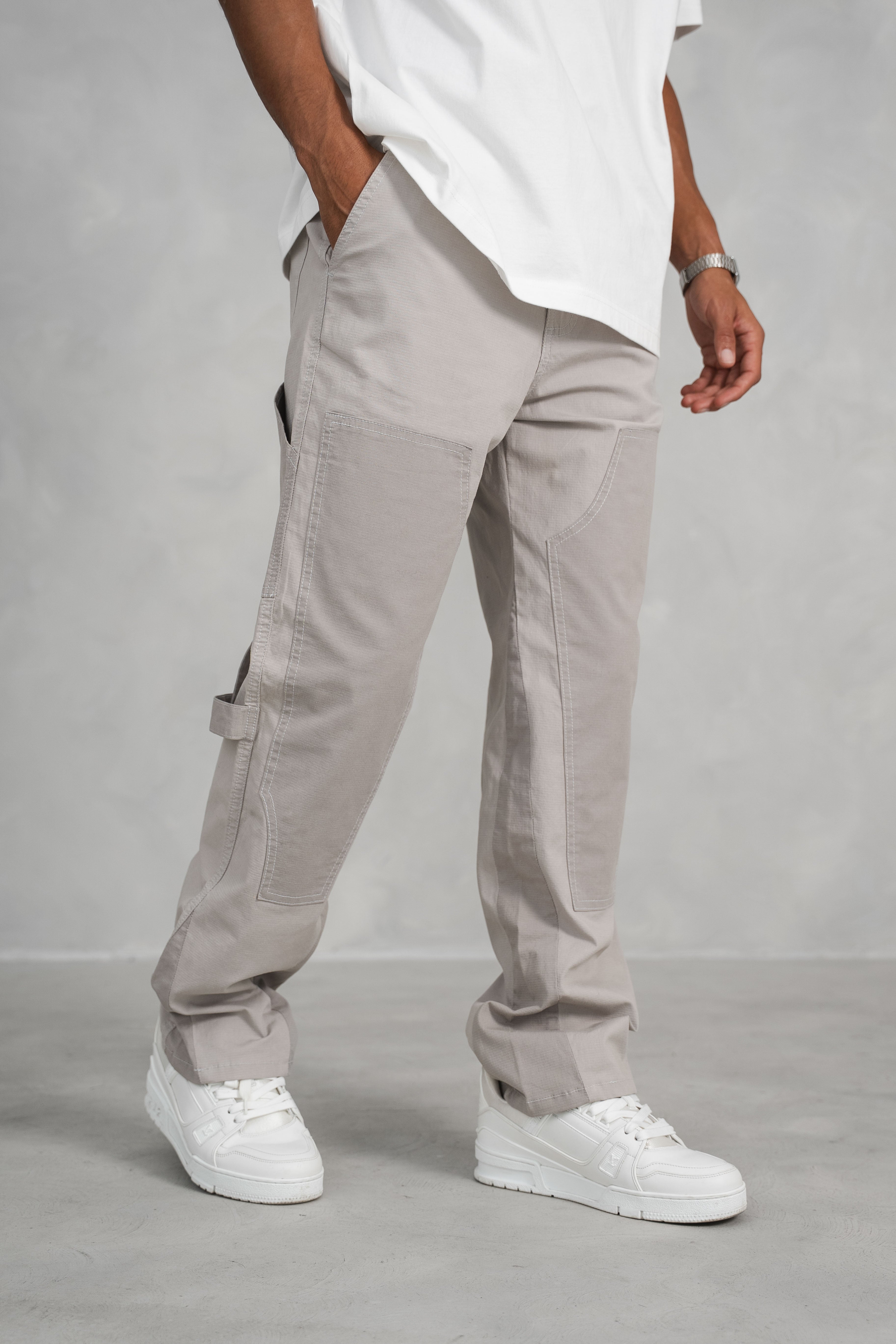 Carpenter Rip Stop Cargo Pant - Slate
