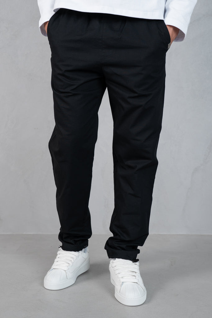 Essential Ripstop Straight Leg Cargo Pant - Black