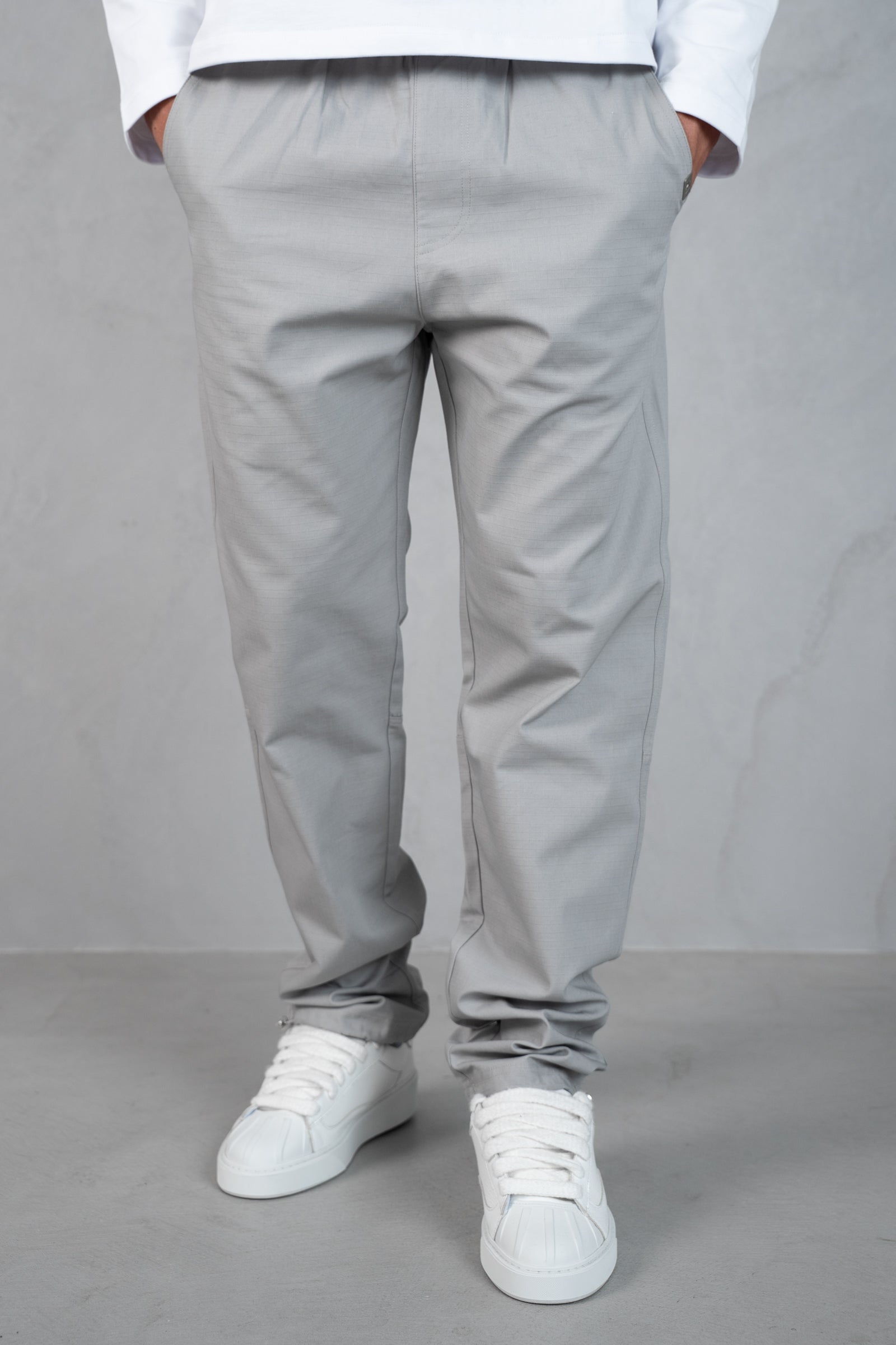 Essential Ripstop Straight Leg Cargo Pant - Grey
