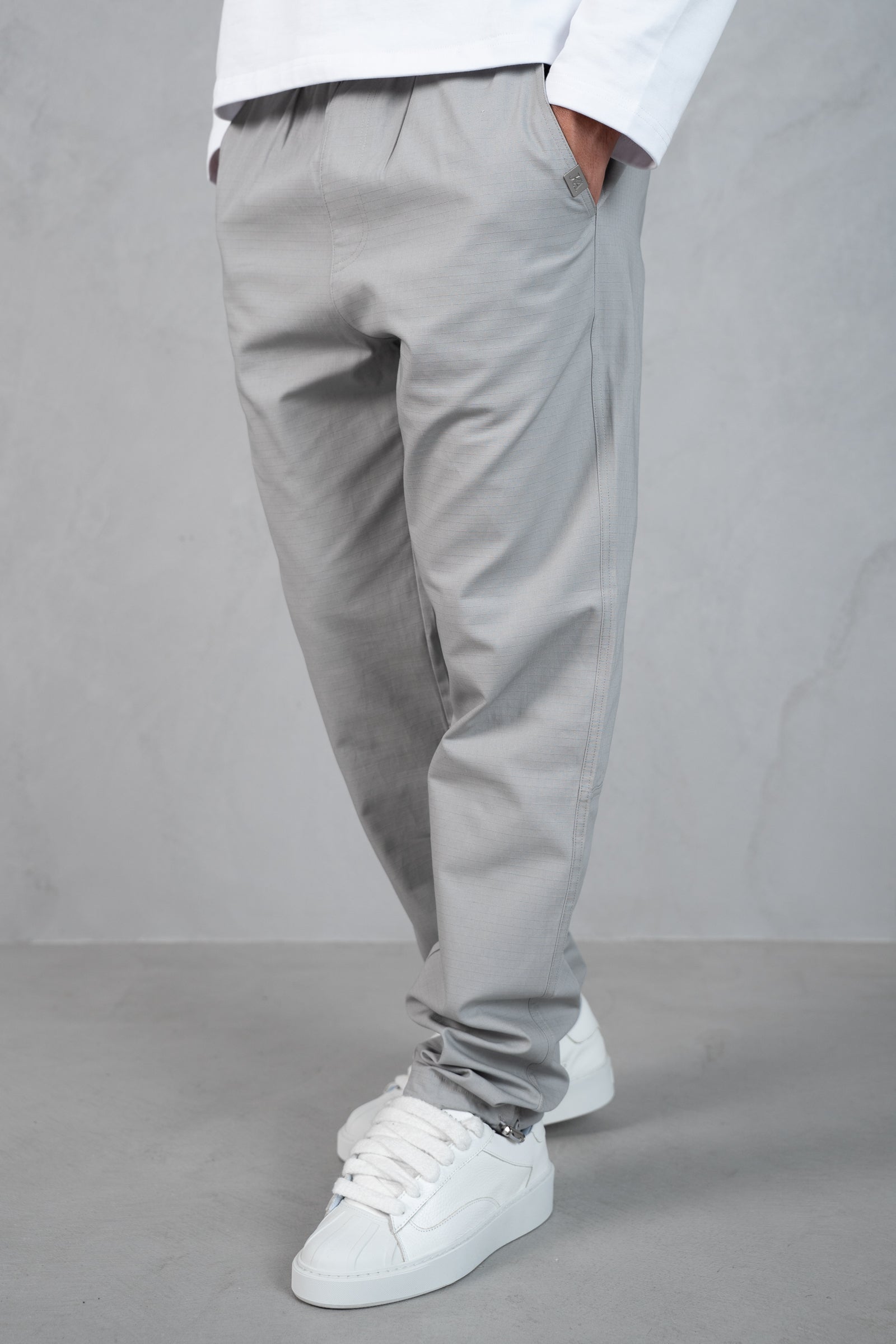 Essential Ripstop Straight Leg Cargo Pant - Grey