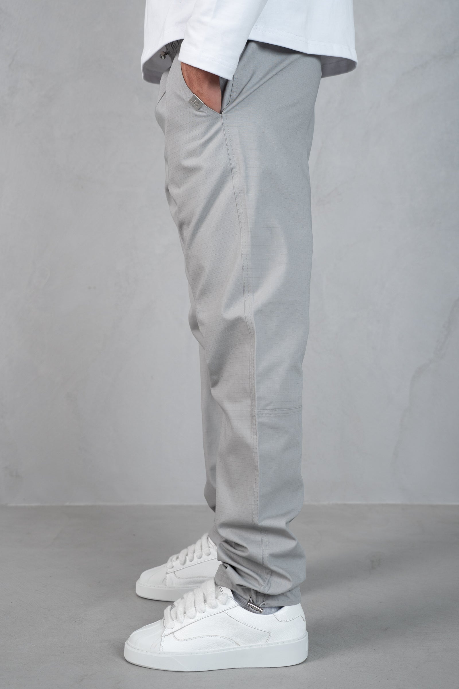 Essential Ripstop Straight Leg Cargo Pant - Grey