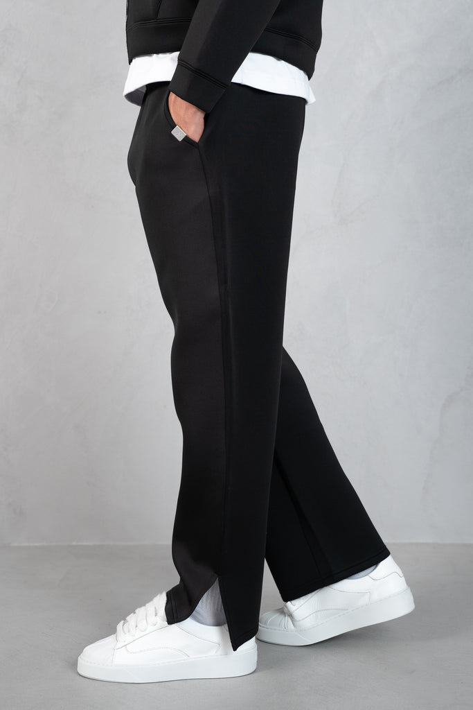 Scuba Split Hem Jogger - Black
