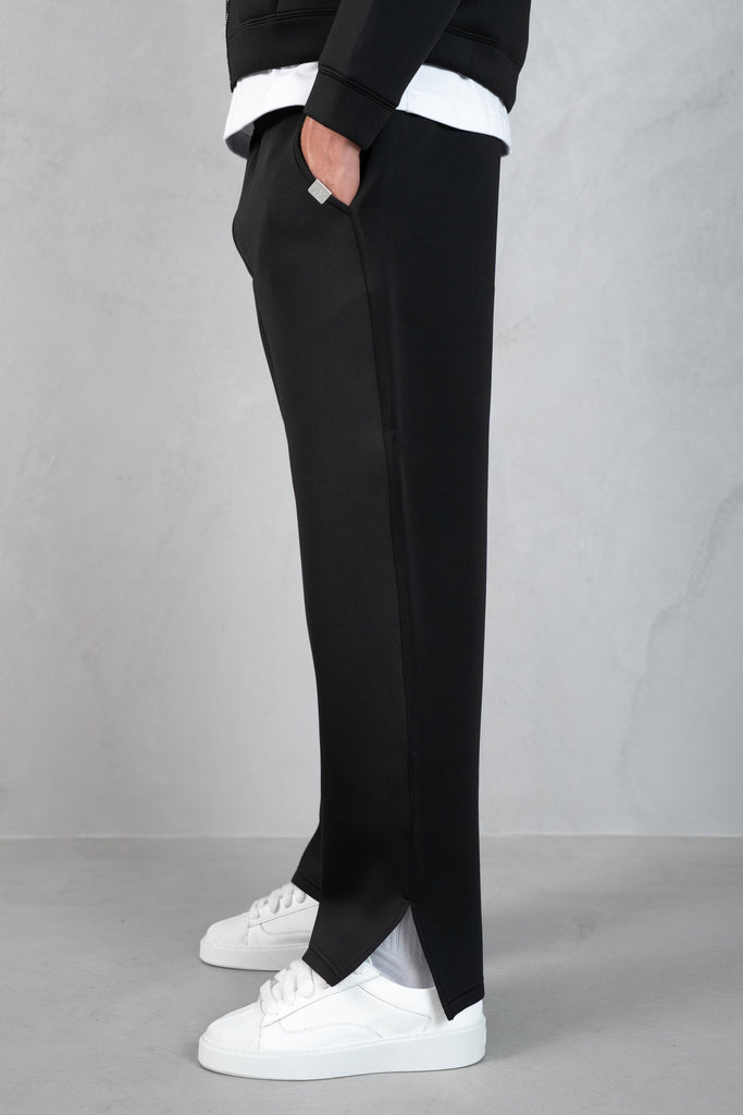 Scuba Split Hem Jogger - Black