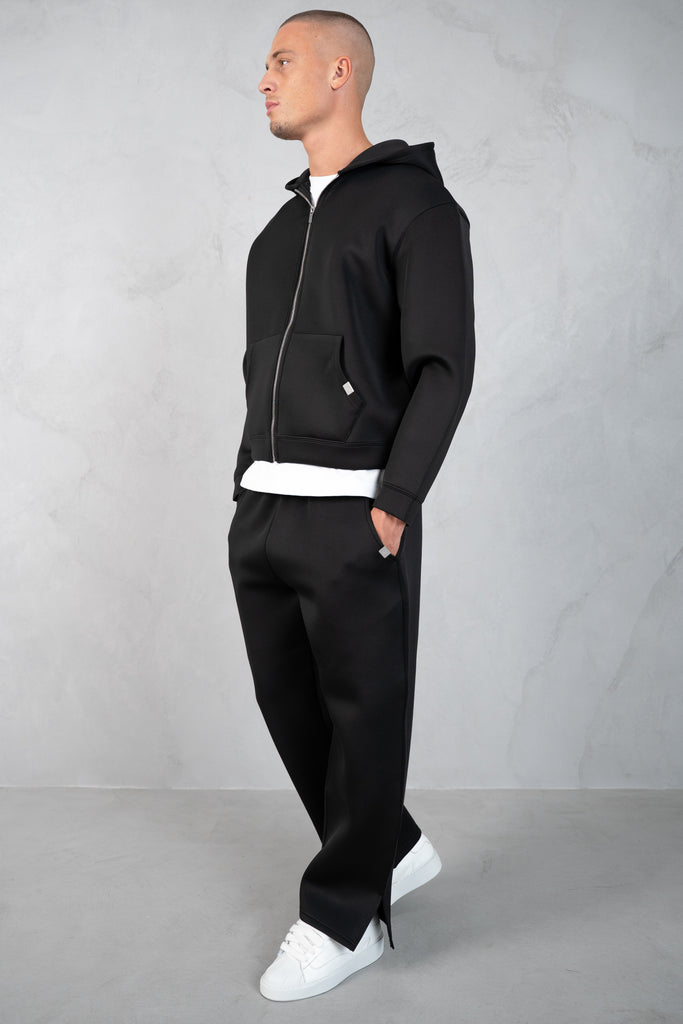 Scuba Split Hem Jogger - Black