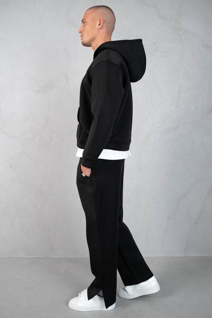 Scuba Split Hem Jogger - Black