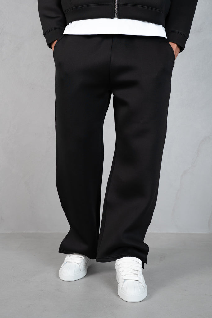 Scuba Split Hem Jogger - Black