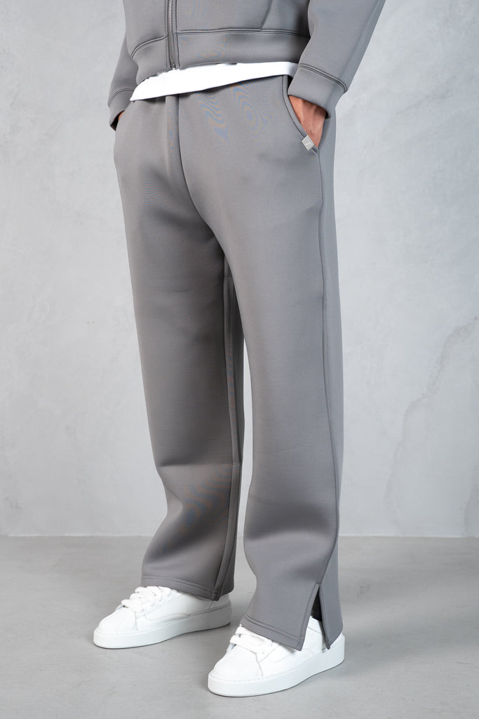 Scuba Split Hem Jogger - Grey