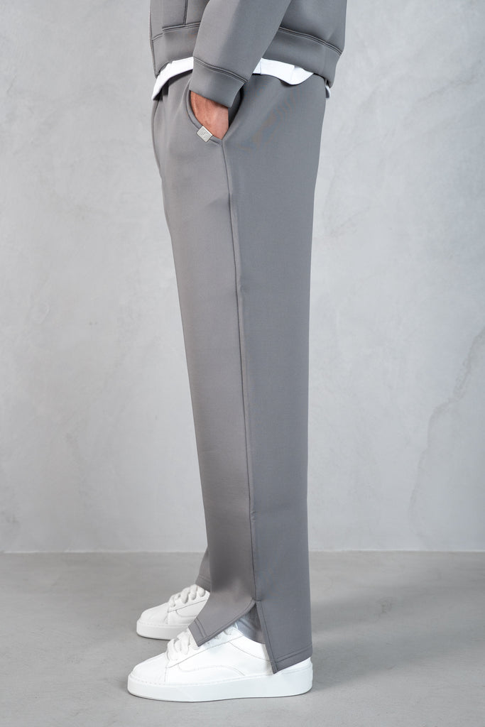 Scuba Split Hem Jogger - Grey