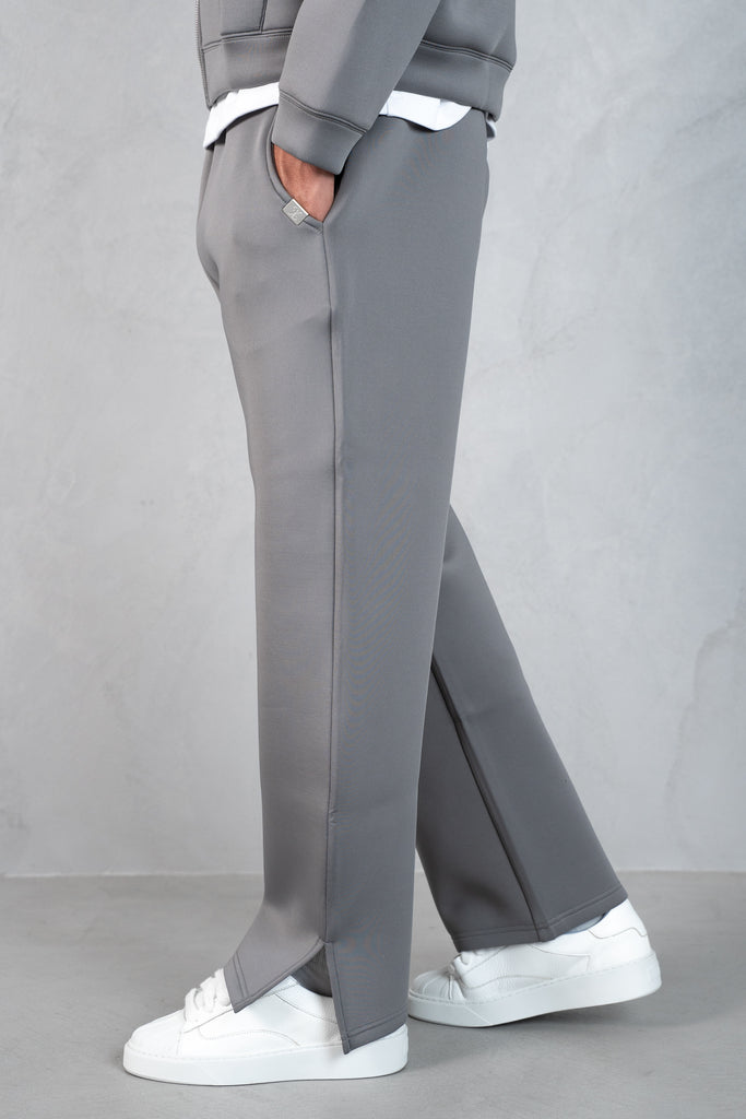 Scuba Split Hem Jogger - Grey