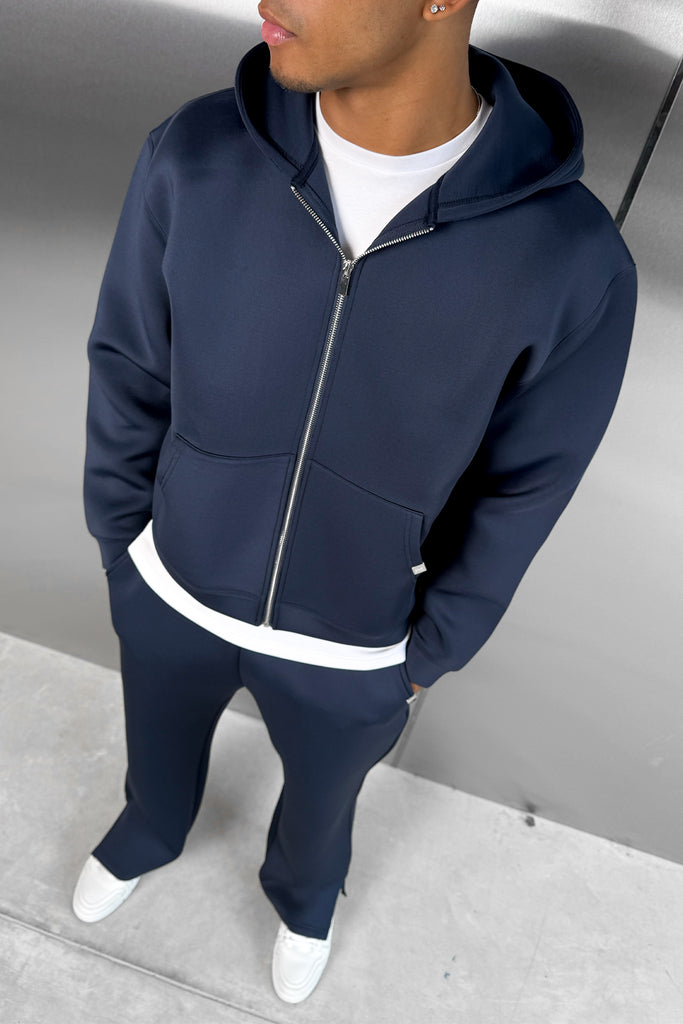 Scuba Split Hem Jogger - Navy