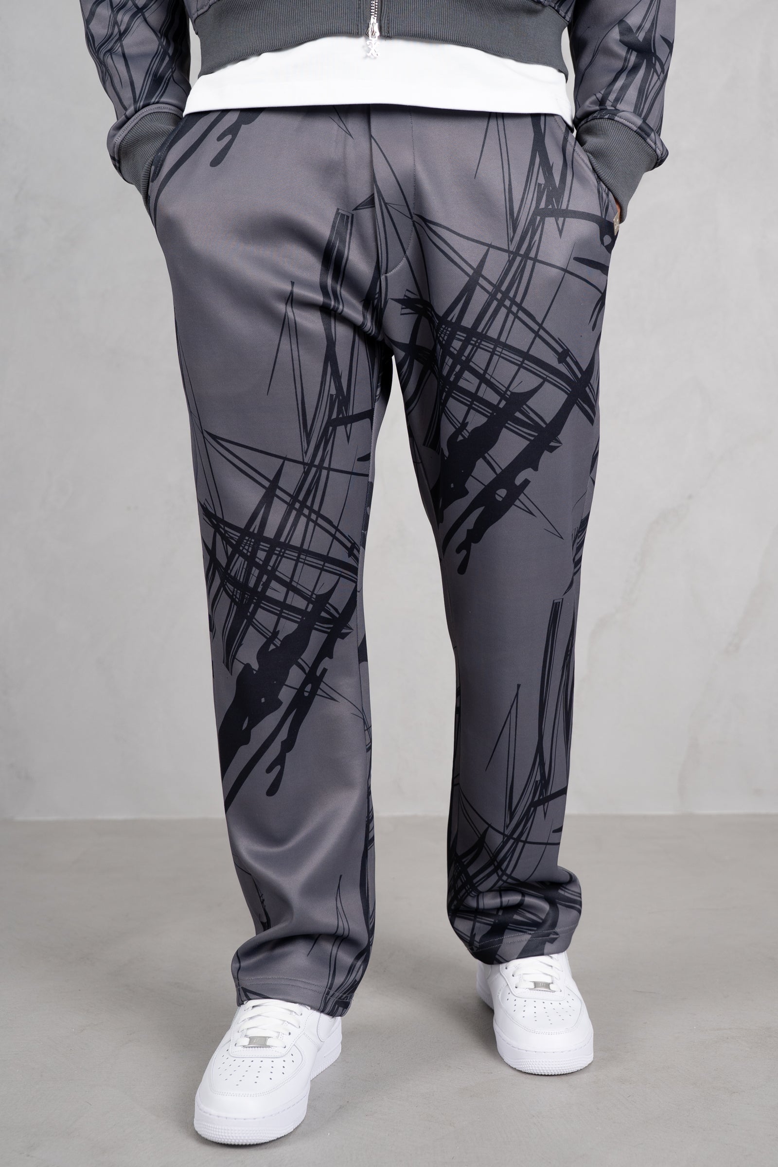 Sketch Boxy Straight Leg Joggers - Black