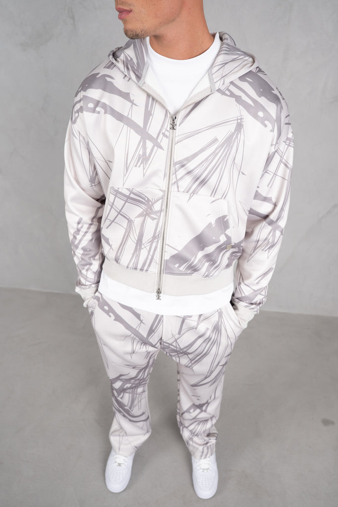 Sketch Boxy Straight Leg Joggers - Grey