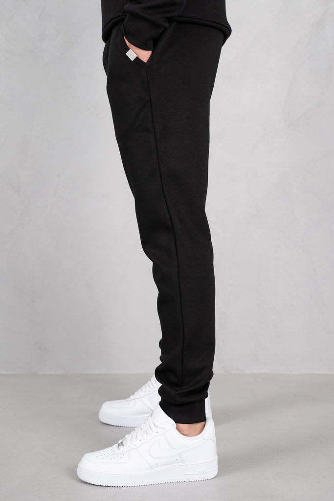 Soft Scuba Regular Fit Jogger - Black