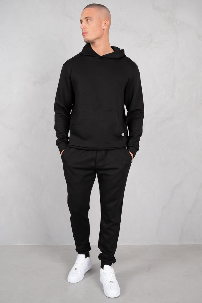 Soft Scuba Regular Fit Jogger - Black