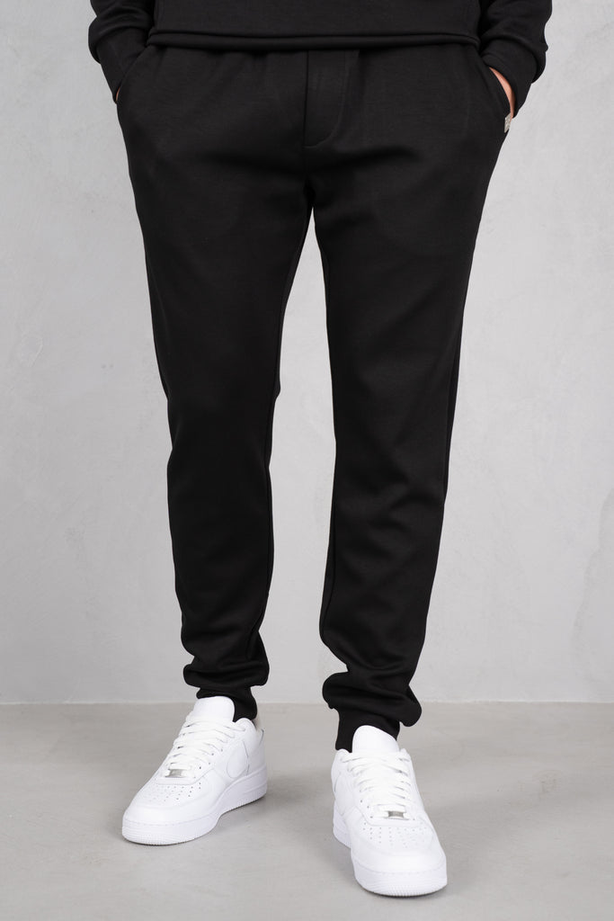 Soft Scuba Regular Fit Jogger - Black