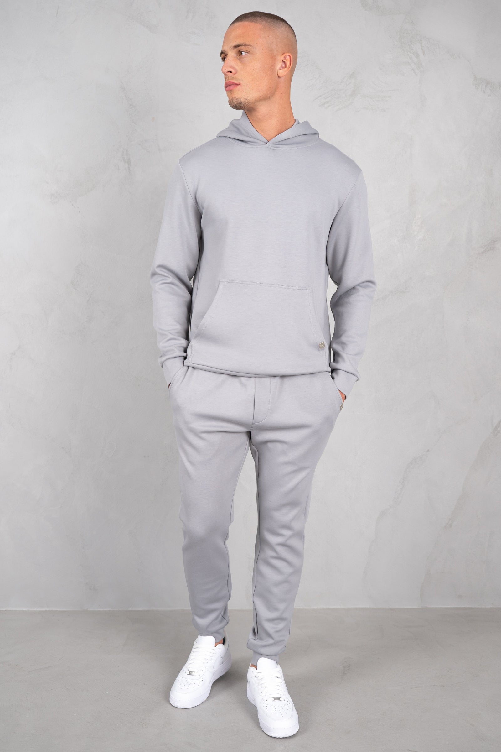 Soft Scuba Regular Fit Jogger - Grey