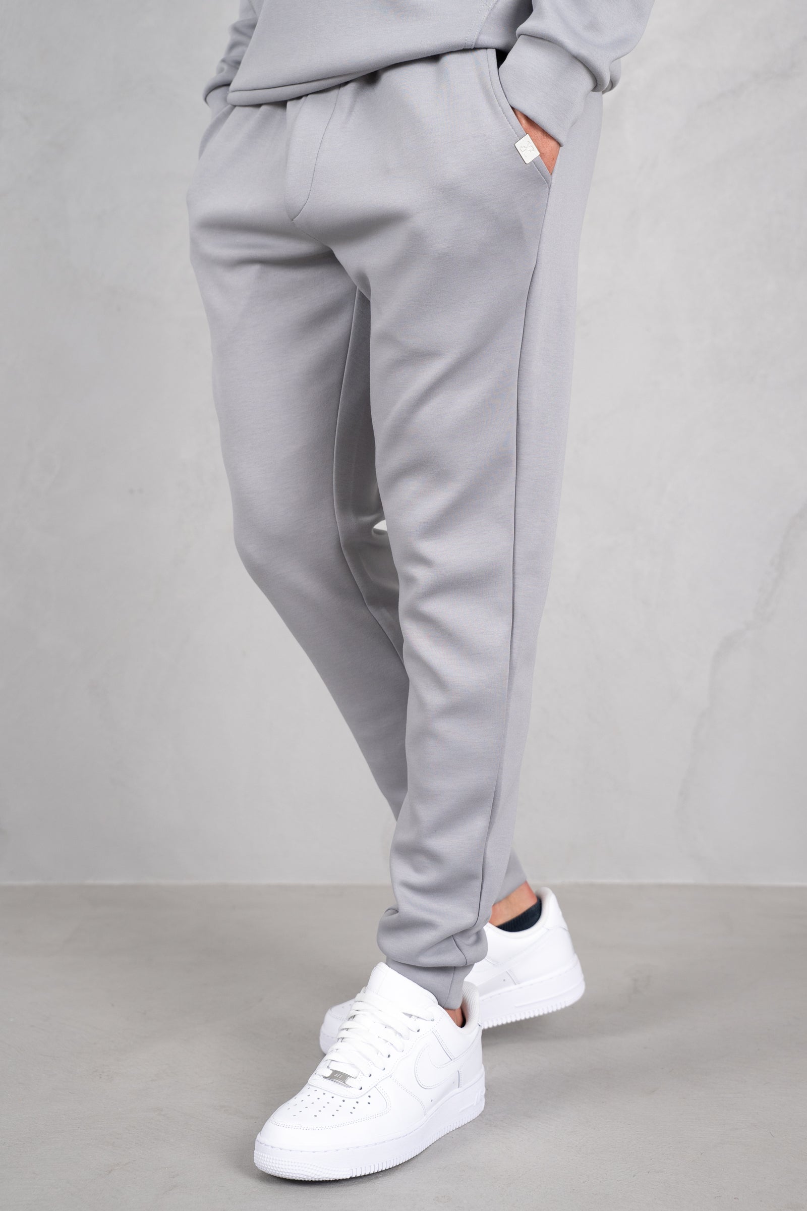 Soft Scuba Regular Fit Jogger - Grey