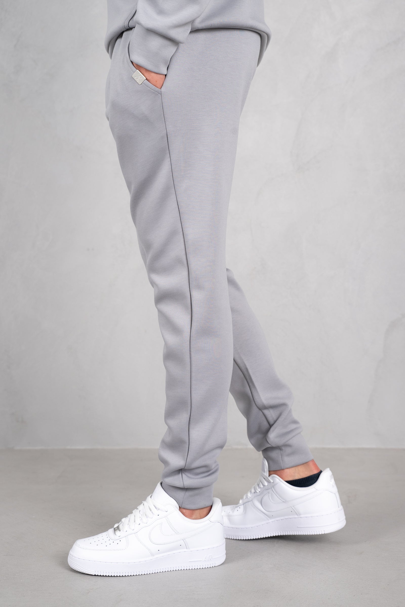 Soft Scuba Regular Fit Jogger - Grey