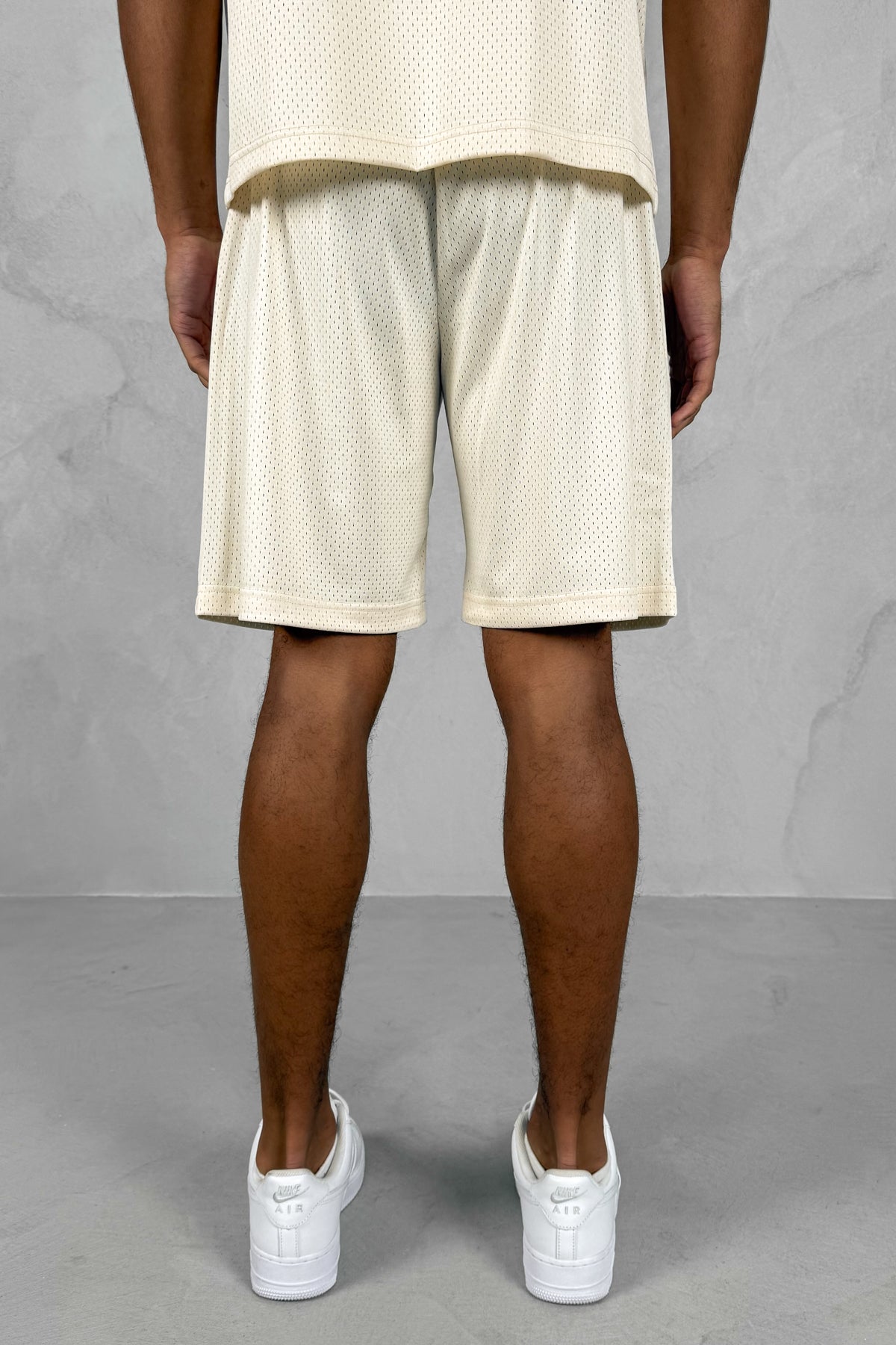 Studio Mesh Shorts - Off White