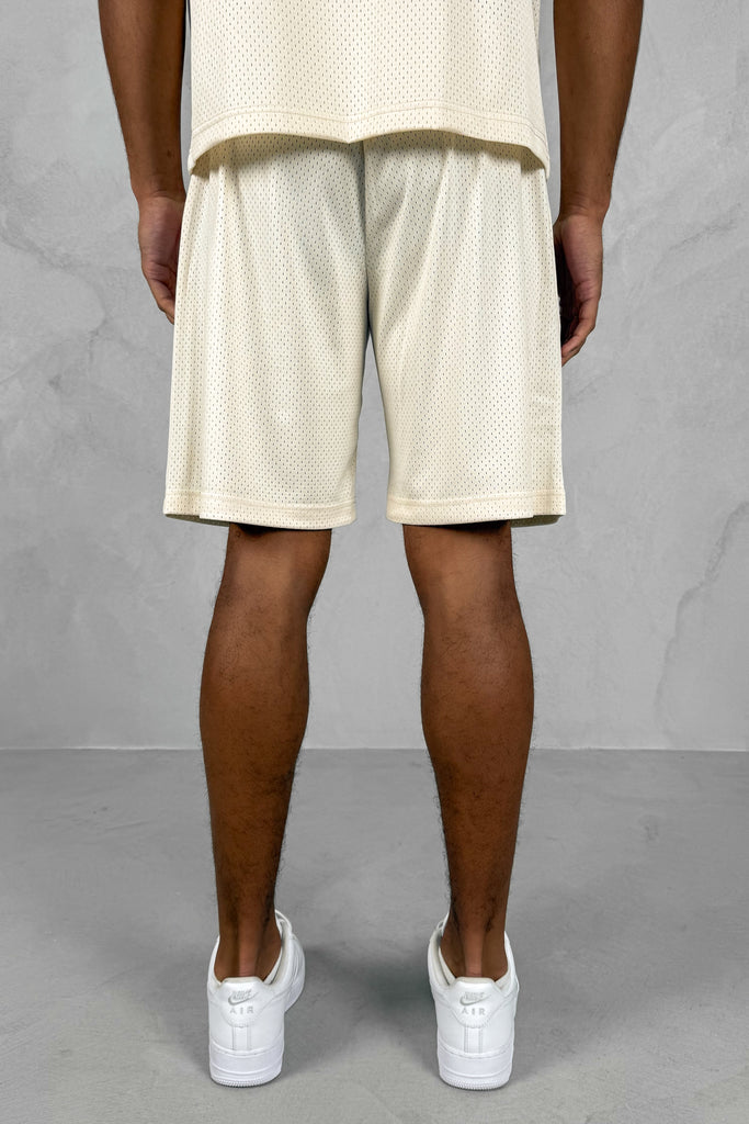 Studio Mesh Shorts - Off White