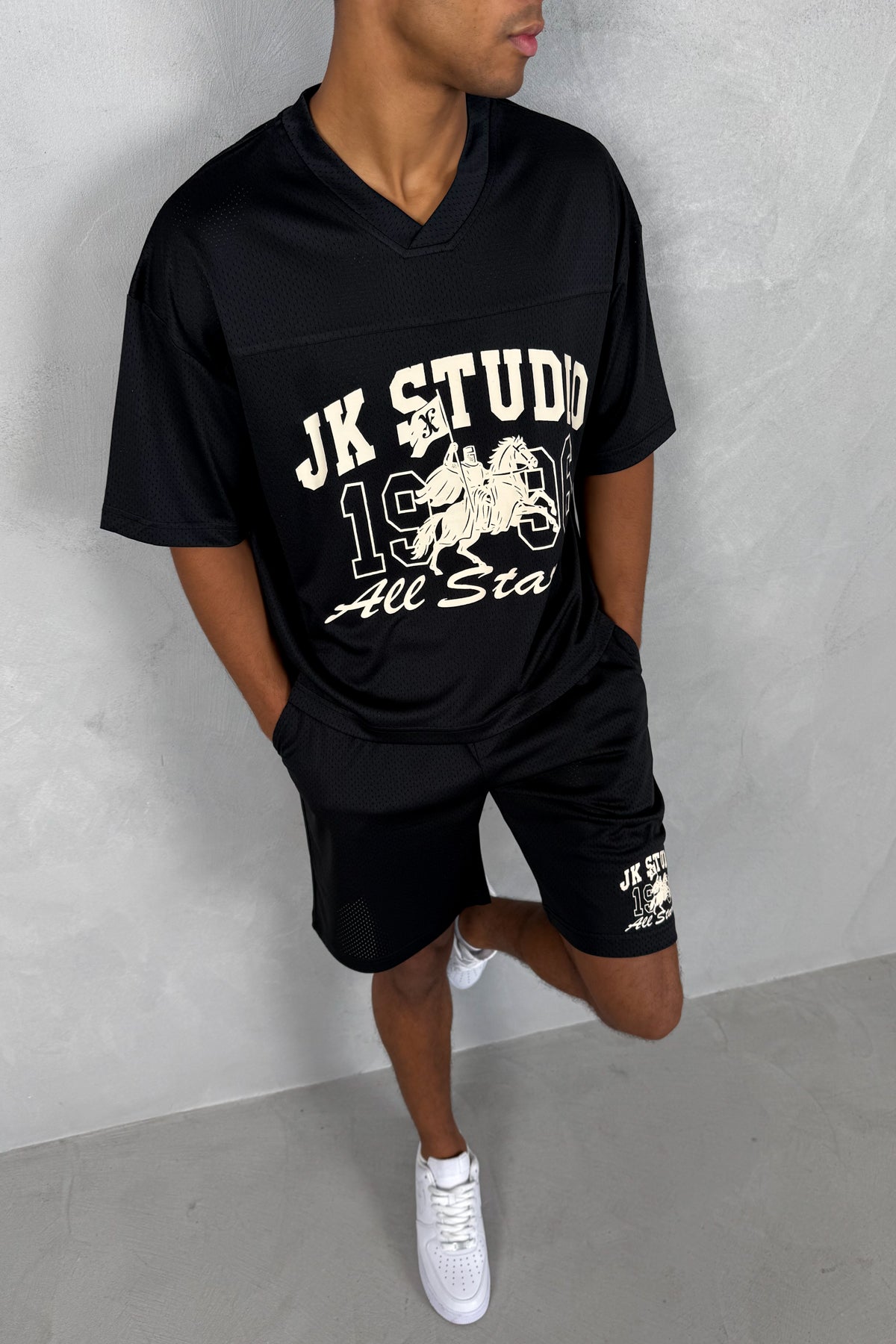 Studio Mesh Shorts - Black
