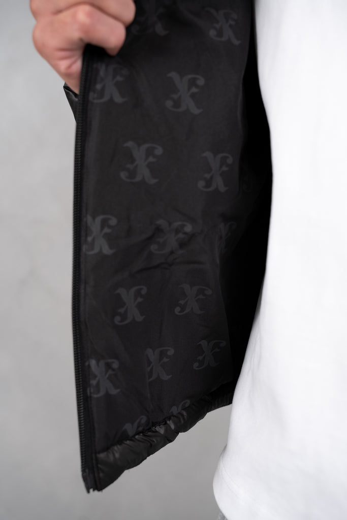 Vertex Quilter Puffer Jacket - Black