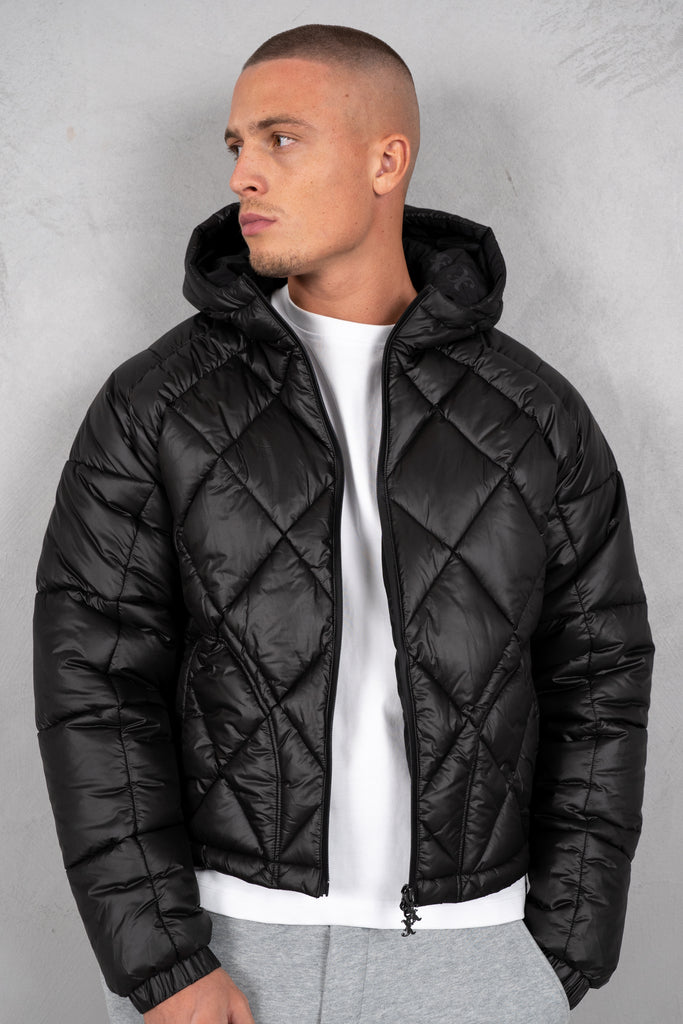 Vertex Quilter Puffer Jacket - Black