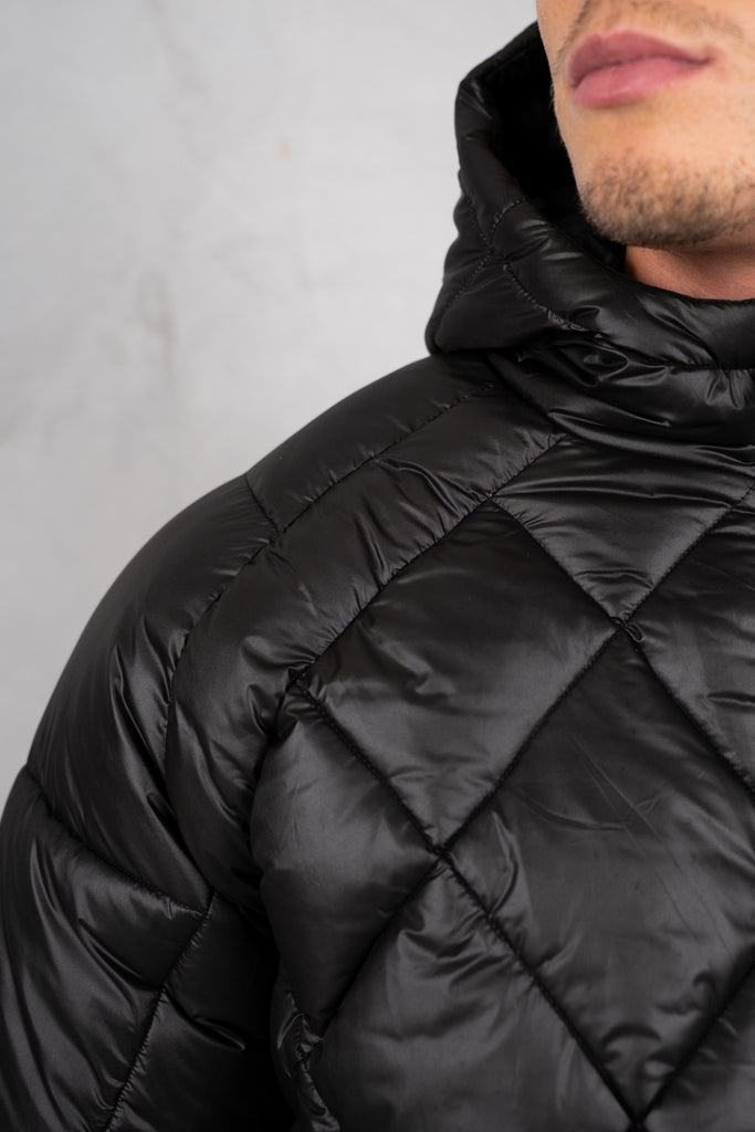 Vertex Quilter Puffer Jacket - Black