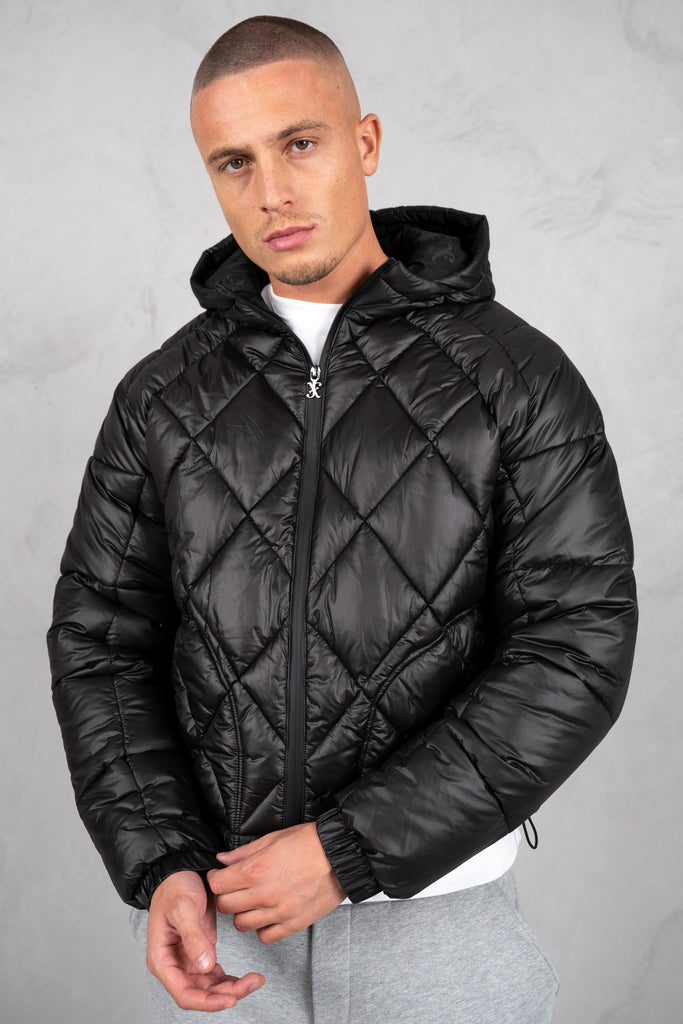 Vertex Quilter Puffer Jacket - Black