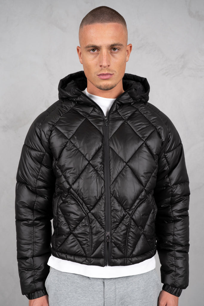 Vertex Quilter Puffer Jacket - Black