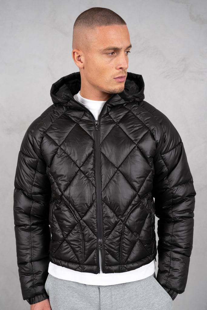 Vertex Quilter Puffer Jacket - Black