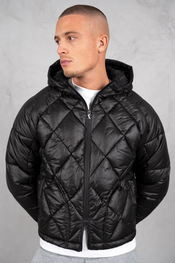 Vertex Quilter Puffer Jacket - Black