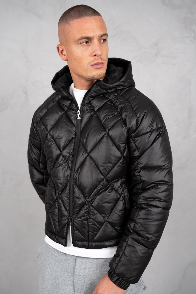 Vertex Quilter Puffer Jacket - Black