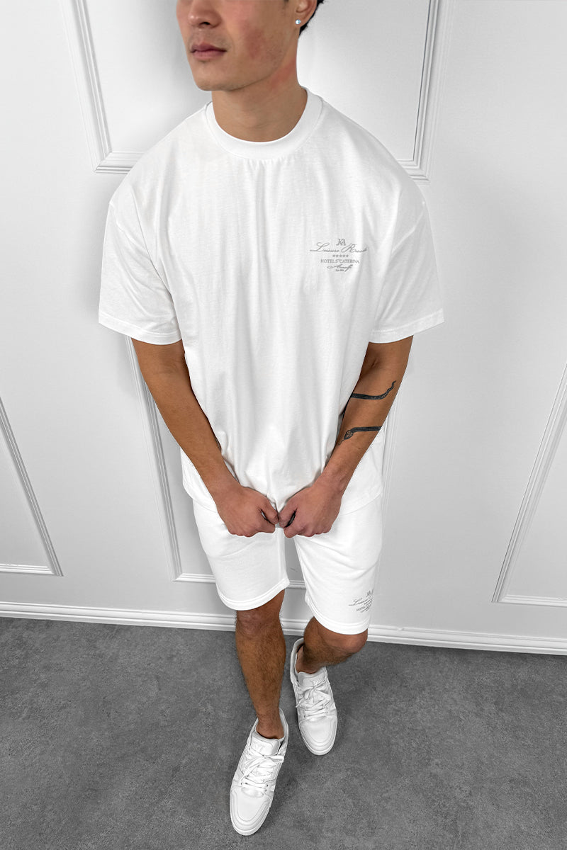 Amalfi Resort  T-Shirt - Off White