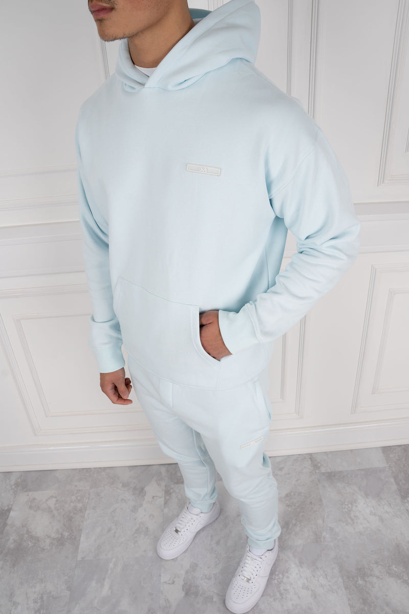 Day To Day Slim Fit Hoodie - Pastel Blue