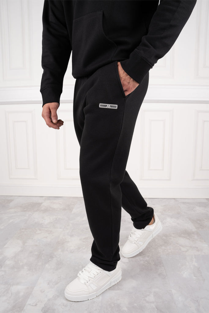 Day To Day Straight Leg TS Joggers - Black