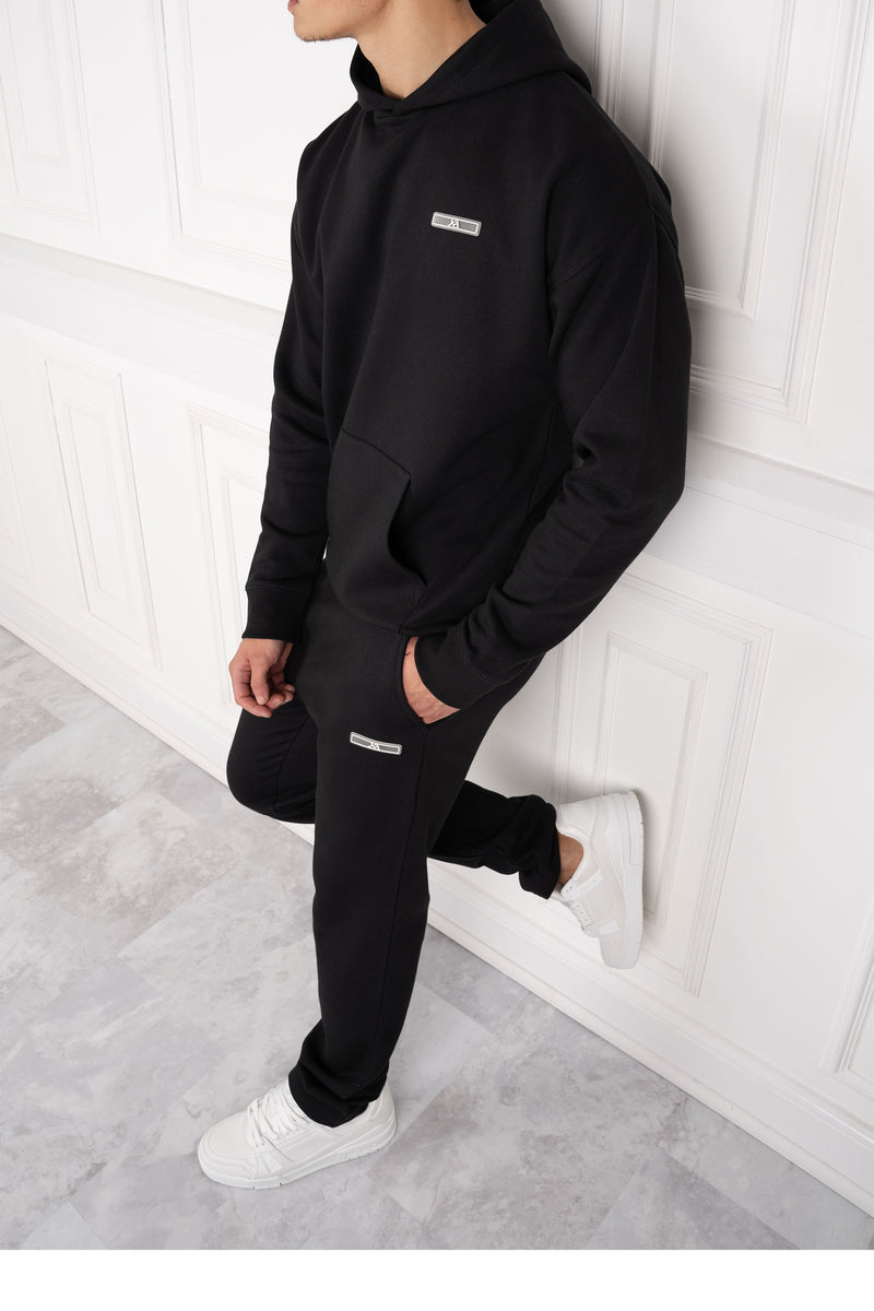 Day To Day Straight Leg TS Joggers - Black