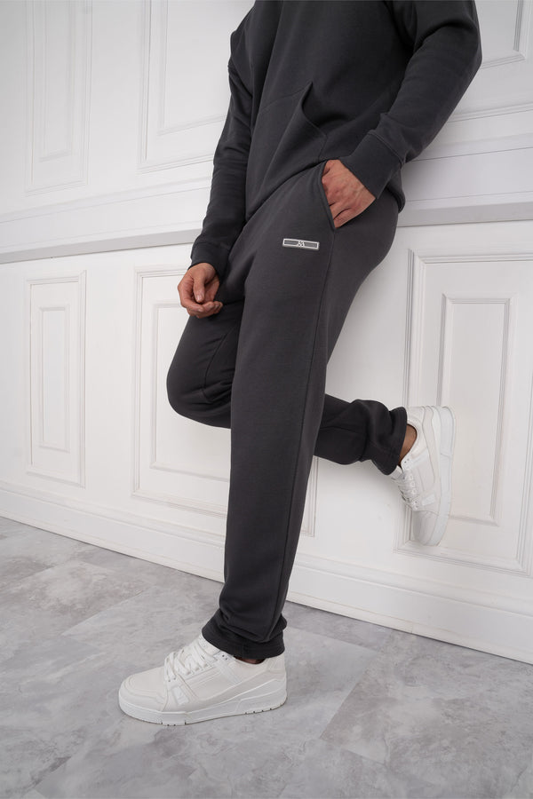 Day To Day Straight Leg TS Joggers - Charcoal