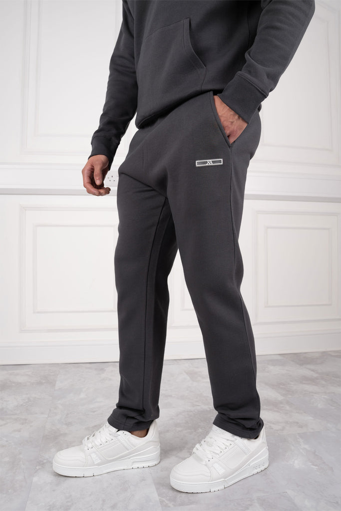 Day To Day Straight Leg TS Joggers - Charcoal