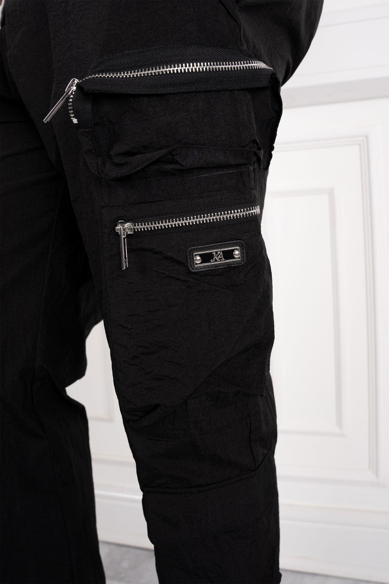 Electra Box Pocket Cargo Pants Black – JK Attire