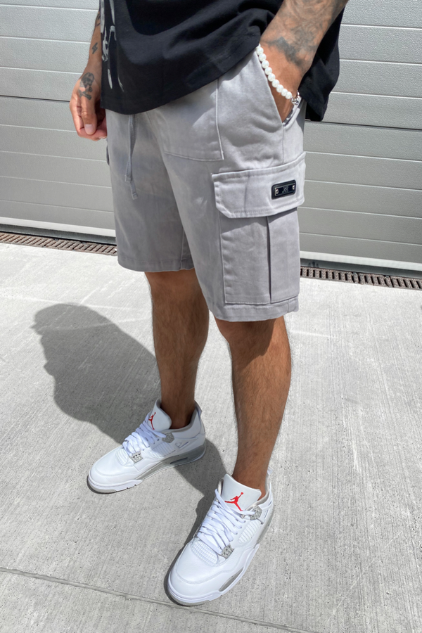 Day To Day Cargo Shorts - Grey