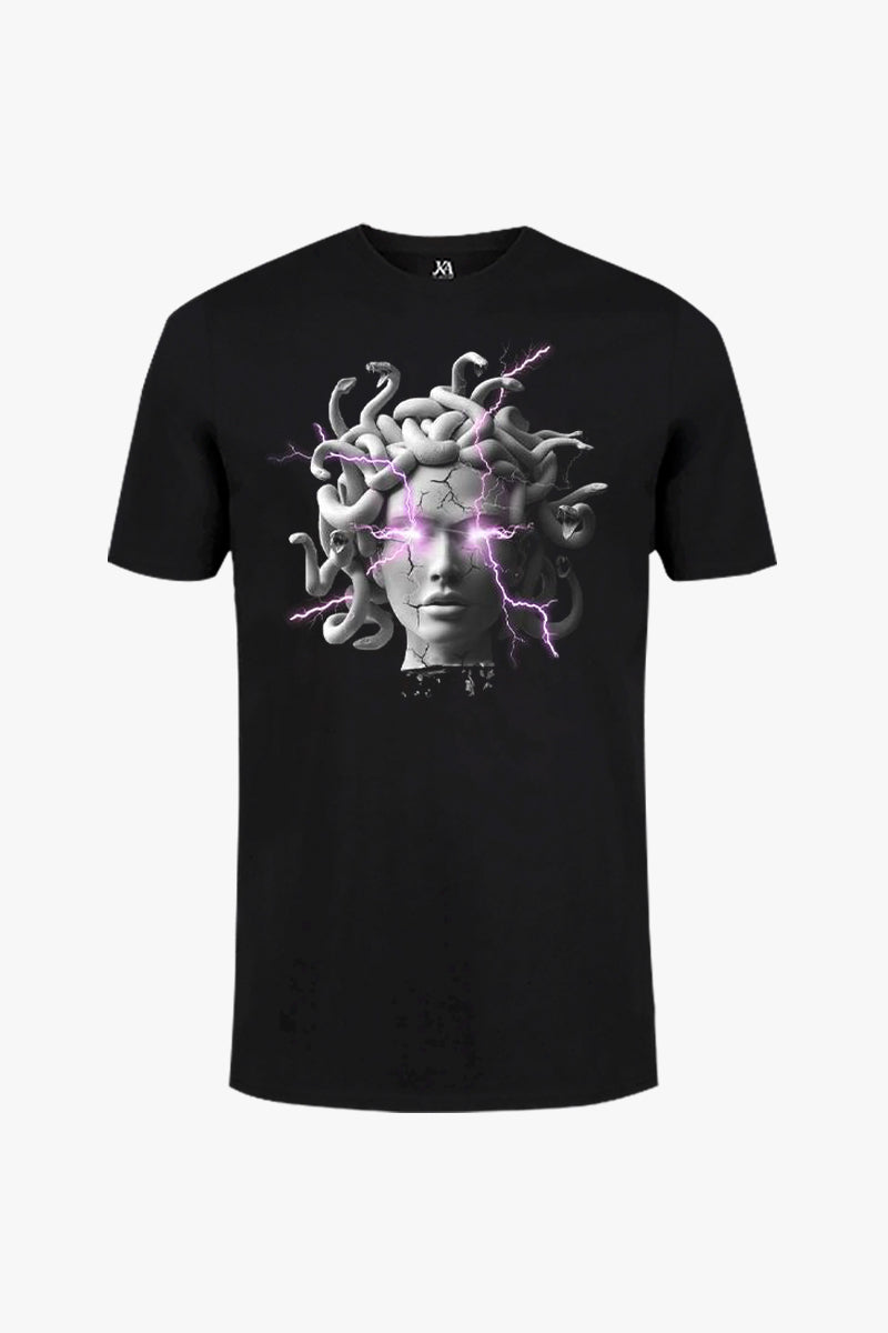 Medusa V2 Slim Fit T-Shirt - Black